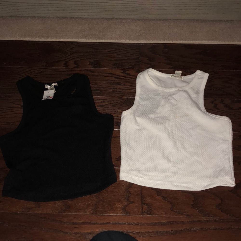 White and Black Crop